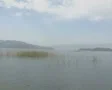 Travelling shot of sea, mountains and coast SD Footage