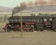 Travelling steam train SD Footage