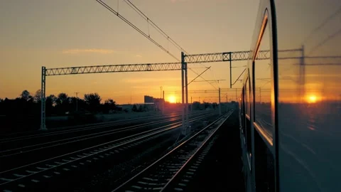 Travelling by train Stock Footage 155025109