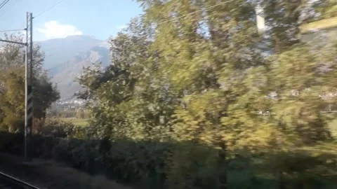 Travelling by train Stock Footage 164659645