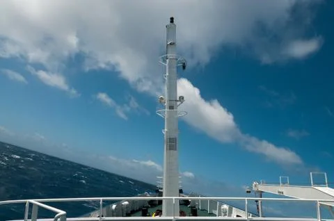 Traversing rough seas Stock Photos