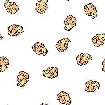 Travertine stone vector seamless pattern Illustrazione stock