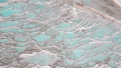 Travertines of Pamukkale 06 Stock Footage 246938945