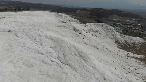 Travertines of Pamukkale 5 Video stock 112011377