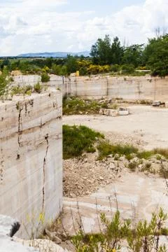 Travertino marble Stock Photos