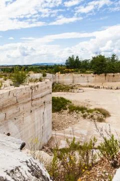 Travertino marble Foto stock