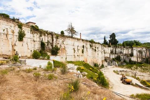 Travertino marble Stock Photos