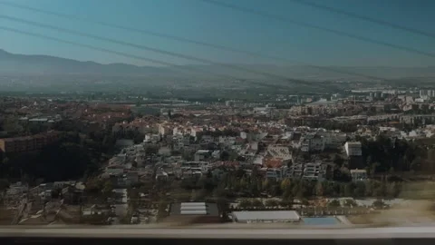 TRAVLING READ OF GRANADA SPAIN Stock Footage 131126870