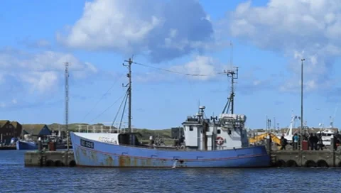 Trawler Stock Footage 8524877