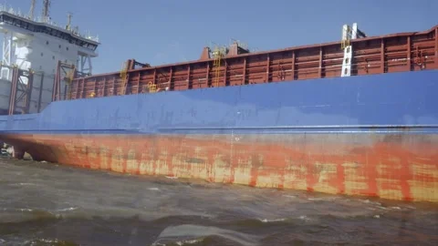 The trawler in the port Stock Footage 272342273