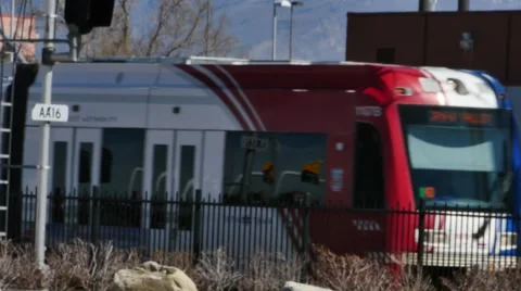 Trax Train 4k Stock Footage 48468266