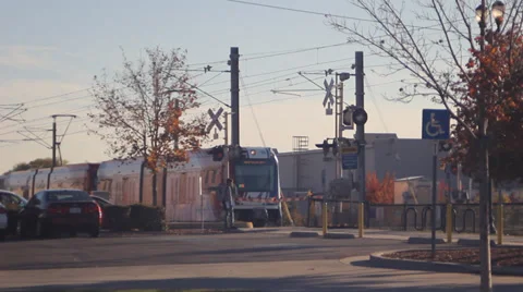 Trax Train Stock Footage 32878978