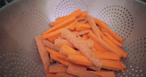 A tray of food on a table Stock Footage 155449883