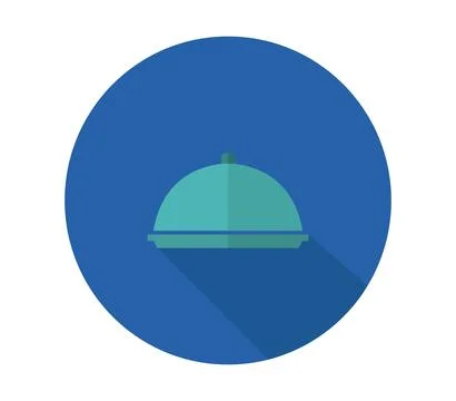 Tray icon illustrated in vector on white background Stock Illustration