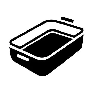 Tray, kitchen try, baking, baking tray icon Stock Illustration