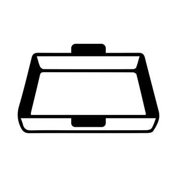Tray, kitchen try, baking, baking tray icon Stock Illustration