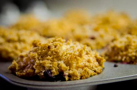 Tray of Muffins Stock-Fotos
