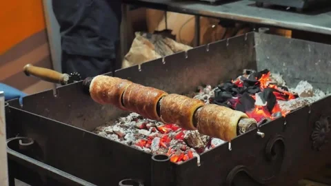 Trdelnik 2 Stock Footage 296793444