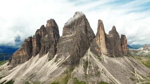 Tre Cime di Lavaredo, Dolomites, Italy Stock Footage 250848330
