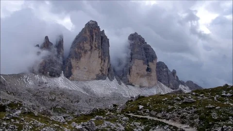 Tre Cime di Lavaredo Stock Footage 69898462
