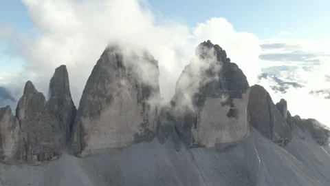 Tre Cime di Lavaredo Stock Footage 302917244