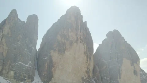 Tre Cime di Lavaredo - Three Merlons - Cinematic Drone Footage - 12 動画素材 279660544
