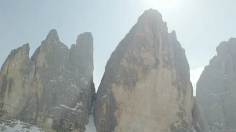 Tre Cime di Lavaredo - Three Merlons - Cinematic Drone Footage - 11 動画素材 279661548
