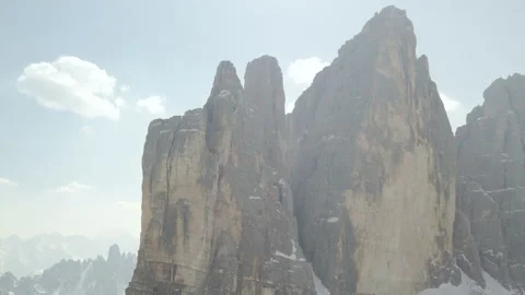 Tre Cime di Lavaredo - Three Merlons - Cinematic Drone Footage - 07 動画素材 279667336
