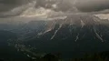 treacherous weather in dolomites alps thunderclouds 4k or 4k+ Resolution