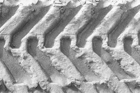 Tread pattern tire ground Stock Photos