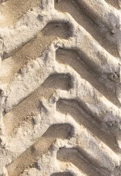 Tread pattern tire ground Stock Photos