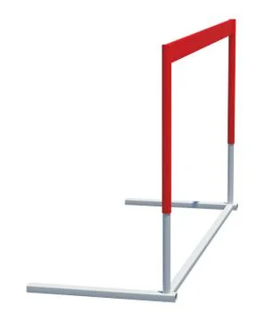 Treadmill barrier, side view Illustration