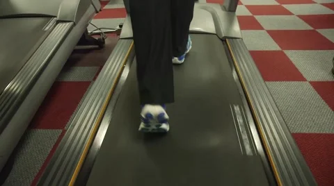 Treadmill Feet 스톡 동영상 50621282