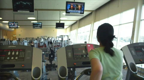 Treadmill Video stock 446709