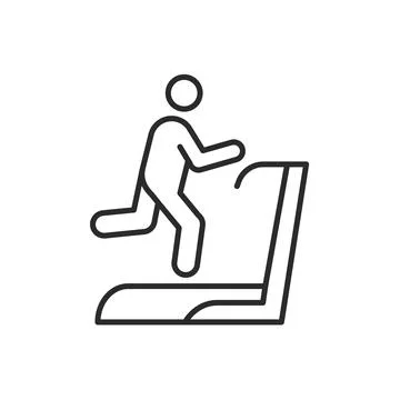 Treadmill Icon Stock Illustration