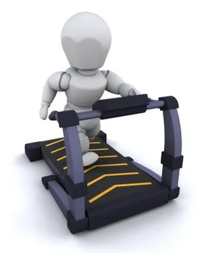 Treadmill Stock Illustration