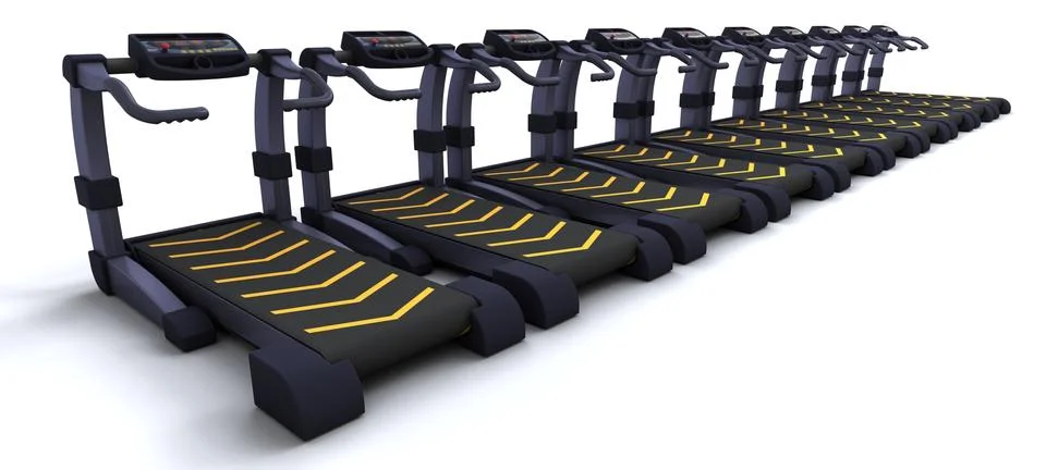 Treadmill Stock Illustration