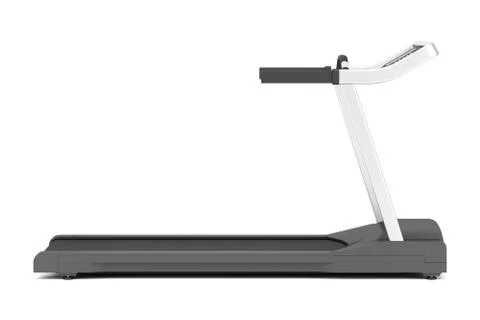 Treadmill isolated on white background Stock Illustration