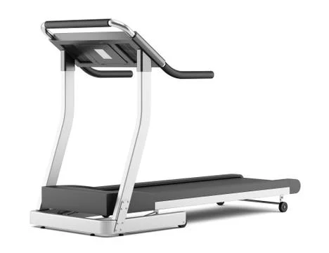 Treadmill isolated on white background Stock Illustration