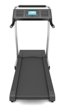 Treadmill isolated on white background Stock Illustration