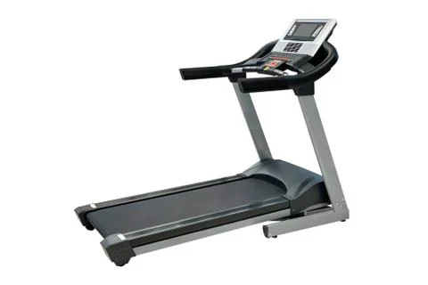 Treadmill isolated on white background Stock Photos