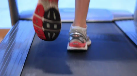 Treadmill running Video stock 22628976