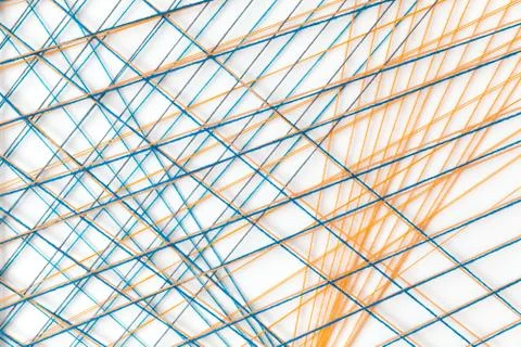 Treads intersections, geometric pattern Stock Photos