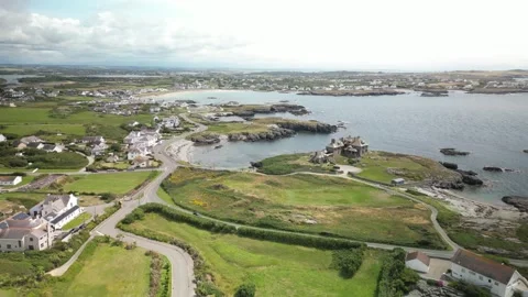 Trearddur Anglesey Wales 4K Video stock 246969863