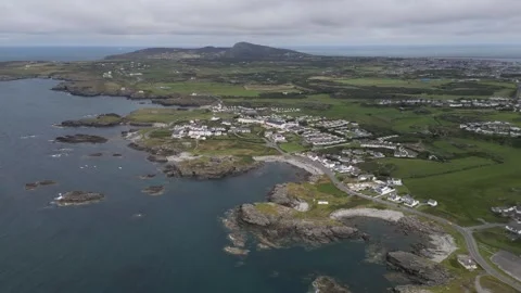 Trearddur Anglesey Wales 4K Video stock 246969892