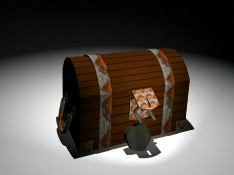 Treasure chest Video stock 68442