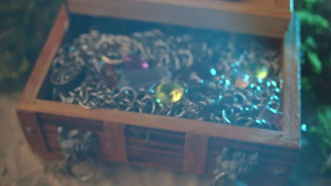 Treasure Chest Stock Footage 234216674