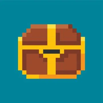 Treasure chest Stock Illustration