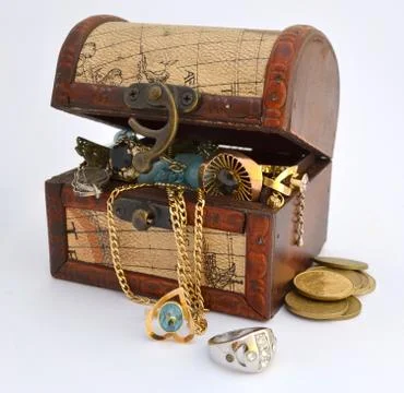 Treasure chest 写真素材