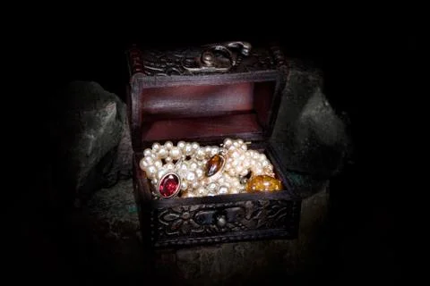 Treasure chest Stock-Fotos